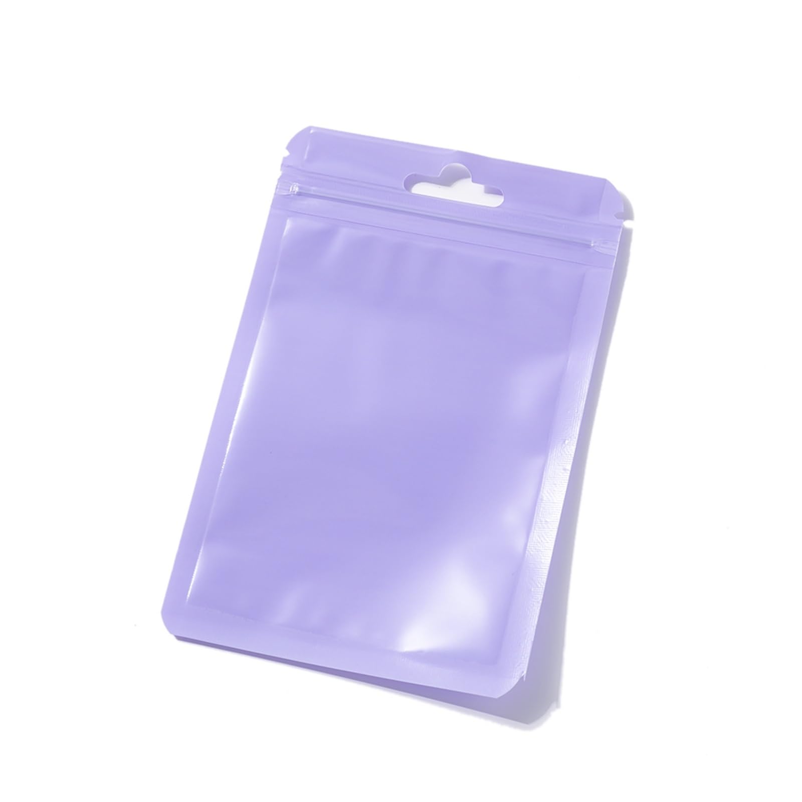 Doxicey Jewelry Package Bags 100Pcs Self-Sealing Resealable Bag Foil Zipper Pouch Jewelry Display Organization Packaging Gift Storage for Necklace Bracelet Earring Ring(Purple,10.5x15cm)