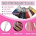 200 PCS Bookmark Tassels, 40 Colors Handmade Tassels for Keychain Making, 13cm/5 Inch Mini Soft Silky Tassel Bulk with Loops for Crafts, Jewelry Making, DIY Projects, Bookmarks, 5 Pcs of Each