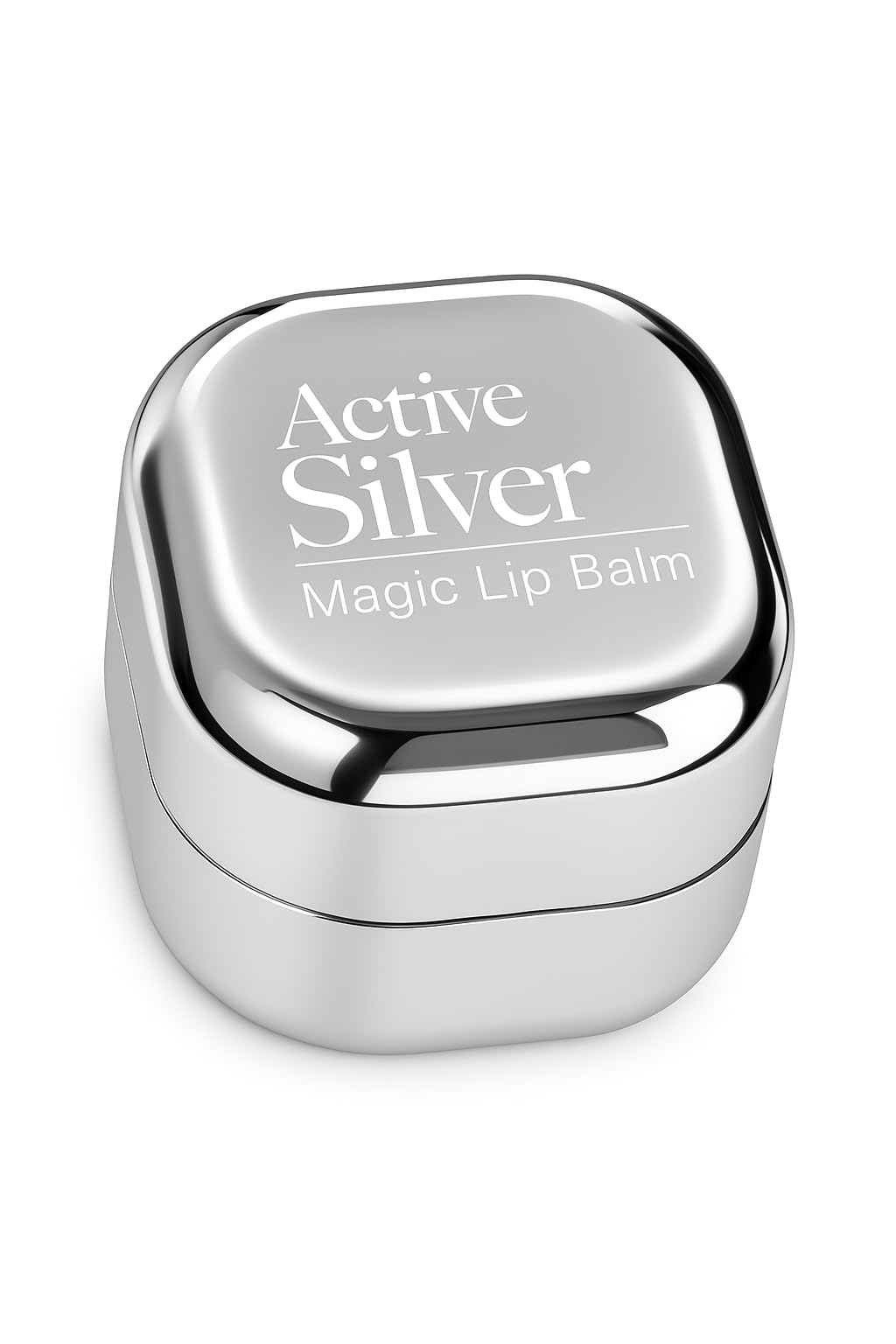 Active Silver - Magic Lip Balm 7ml - Nourishing, Hydrating Lip Care with Gold & Silver Particles and Melissa Essential Oil - Soothes Dry, Chapped, Sore Lips - Natural Formula