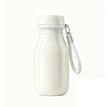 Ceramic Coated Thermal 316 Stainless Steel Insulated Travel Mug 12H Hot Cold Dual Drink Leakproof Water Bottle white,550