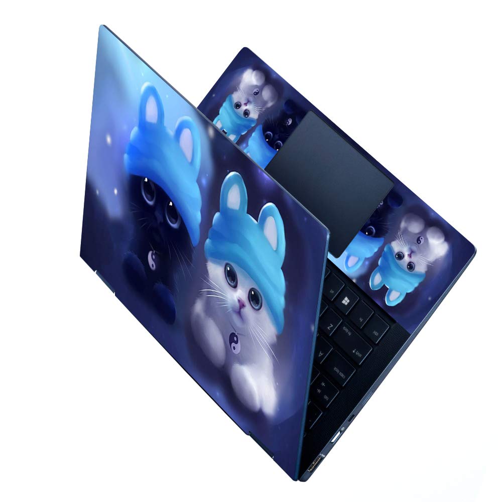 FineArts No Residue, Bubble Free Removable HD Quality Ying Yang Cats Printed Vinyl Full Panel Laptop Skins Sticker Upto 15.6 Inch Compatible For Dell, Lenovo, Acer, HP (B08Y8LMT41) Amazon Price History, Amazon Price Tracker