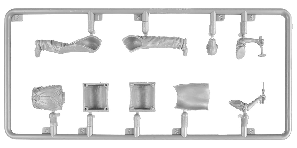 TAMIYA 35386 1:35 Fig. set Duitse MG troepen (5) WW2 getrouwe