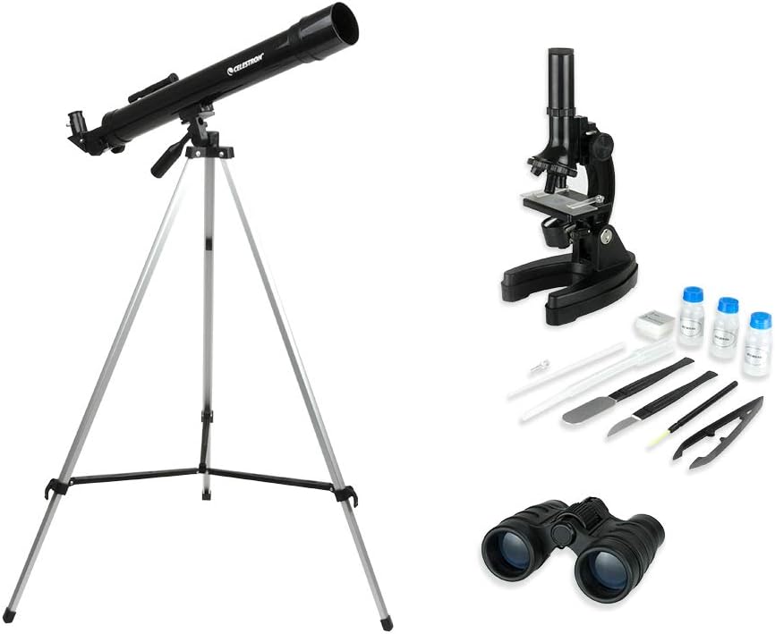 Telescope Microscope and Binocular Science Kit