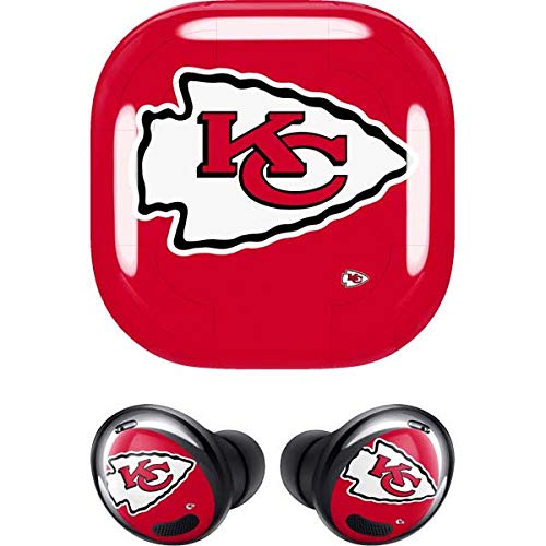 Skinit Decal Audio Skin Compatible with Samsung Galaxy Buds Pro - Officially Licensed NFL Kansas City Chiefs Large Logo Design