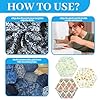 Neworkg 2000 PCS Paper Piecing 1", Hexagon Quilting Templates for DIY Patchwork Crafts and Sewing Supplies #3