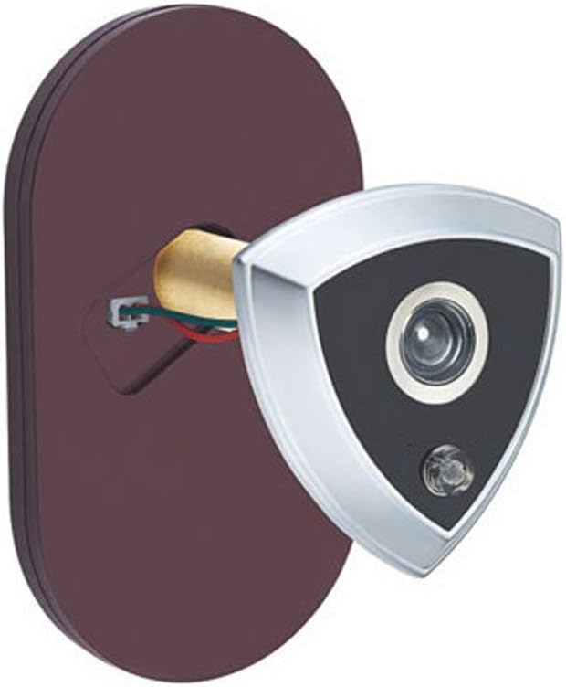 ARCH Antique Copper Finish 180-degree Peephole Anti-Theft Door Viewer Doorbell with Heavy Duty Privacy Cover for Home Security (Color : Green Bronze- Thickness 60~105MM)