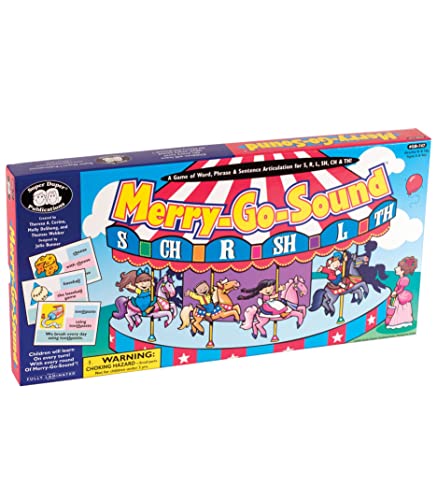Super Duper Publications | Merry-Go-Sound® Word, Phrase, & Sentence Articulation Board Game | Educational Learning Resource For Children #TOP21