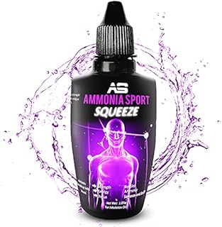 Smelling Salts for Athletes - Squeeze & Sniff! Pre-Activated Salt with Hundreds of Uses Per Bottle - Powerlifting Ammonia Inhalant - Rush, Alert Supplement - Inhalants for Fainting - by AmmoniaSport