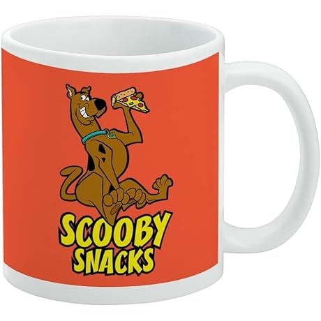 Scooby Snacks Ceramic Coffee Mug – The Perfect 'Scooby'-Dooby-Doo' Treat for Mornings