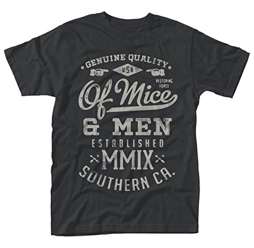 Photo de Of Mice & Men T-Shirt Genuine Homme Noir