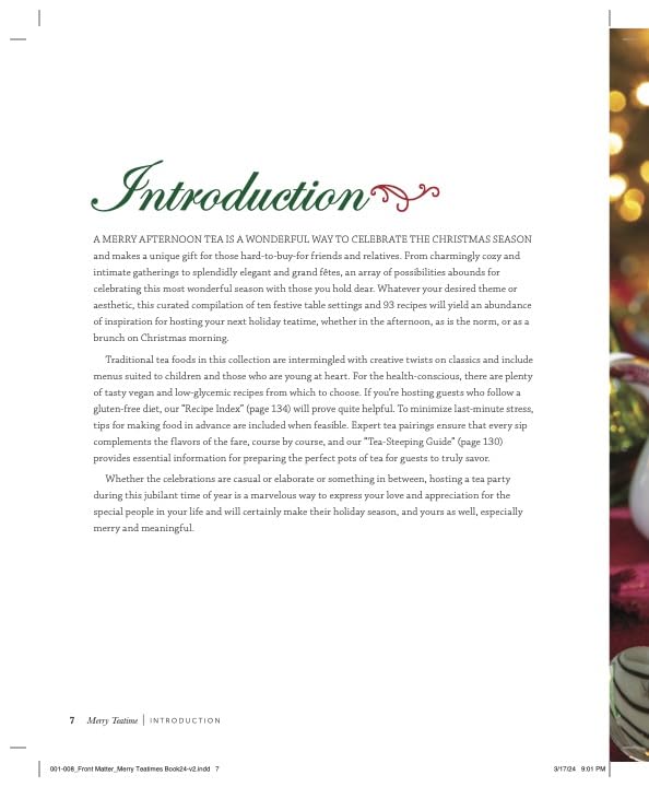 Merry Teatimes: Christmas Delights to Sip and Savor