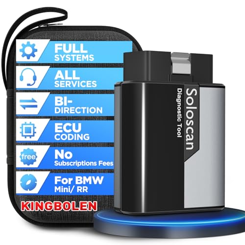 KINGBOLEN Soloscan BMW/Mini Cooper OBD2 Scanner Bluetooth