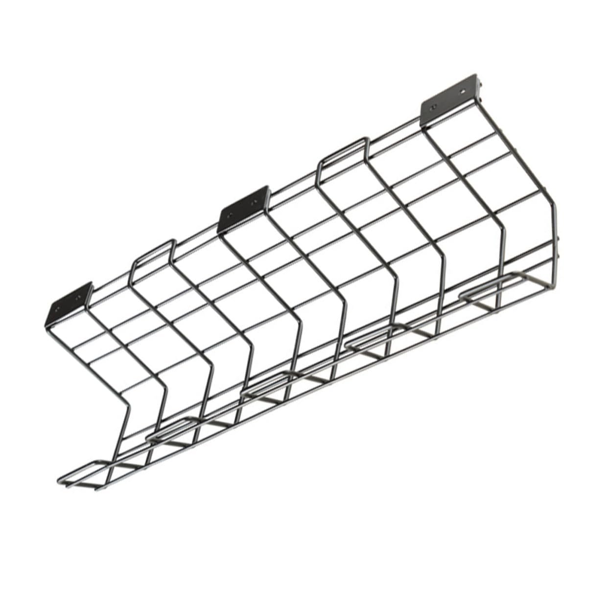 SHINEOFI Estante de Almacenamiento de Enchufes Elegante para Debajo del Escritorio Organizador de Cables Gestión de Cables Estante de Almacenamiento Debajo del Escritorio por Caja