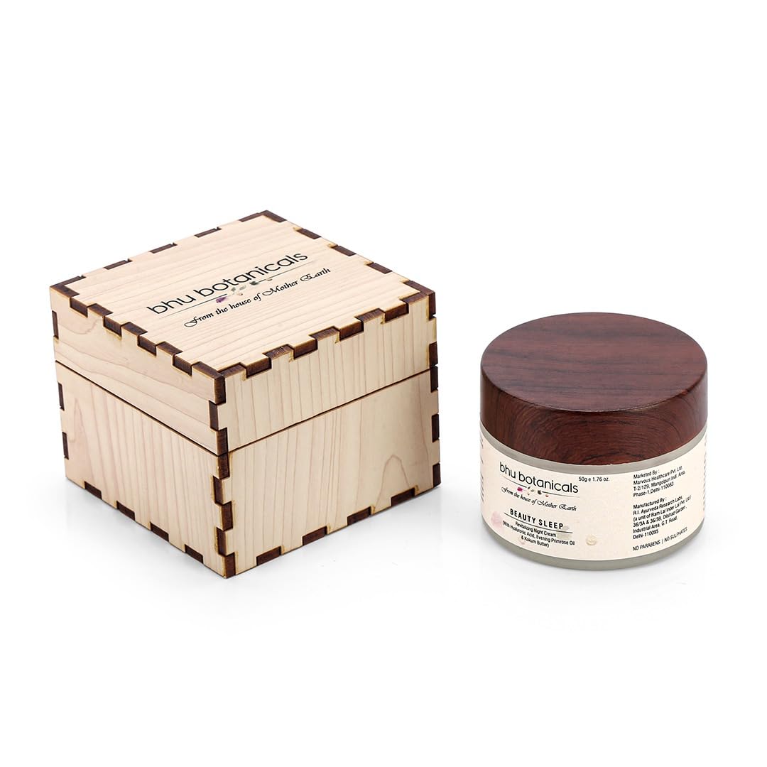 Bhu Botanicals Beauty Sleep - Revitalizing Night Cream - 50g