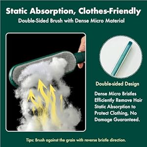 Pet hair remover for clothes  dog  cat hair remover for clothes better than lint rollers for pet hair lint remover brush lint from clothing couch furniture beddingcar   cucciolini doodles