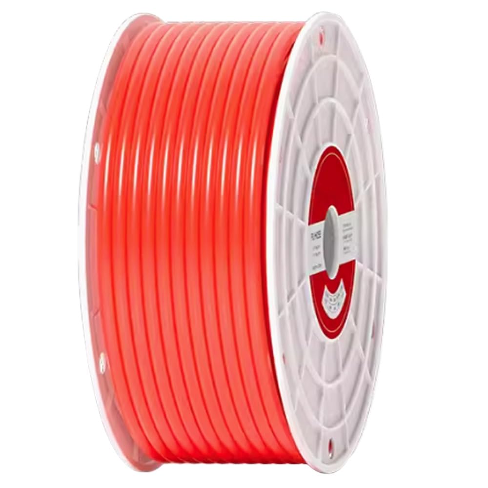 Qabyulynq Red 1000Cm Pu Pneumatic Hose Tube - 8Mm Od 5Mm Id Gases Compressor Line, Fluid Transfer & Pneumatic Tools(Red)