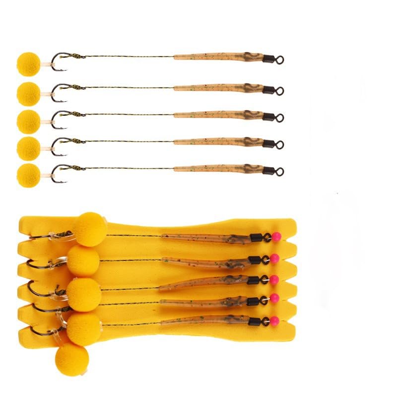 Set de 15 piezas para pesca de carpa con señuelo flotante