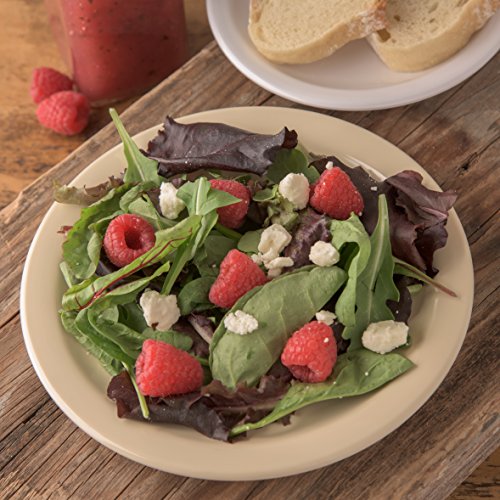 Carlisle FoodService Products Dallas Ware Reusable Plastic Plate Salad Plate with Rim for Buffets, Home, and Restaurants, Melamine, 7.25 Inches, Tan, (Pack of 48) - Image 6