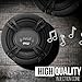 Pyle 3-Way Universal Car Stereo Speakers-240W 5.25