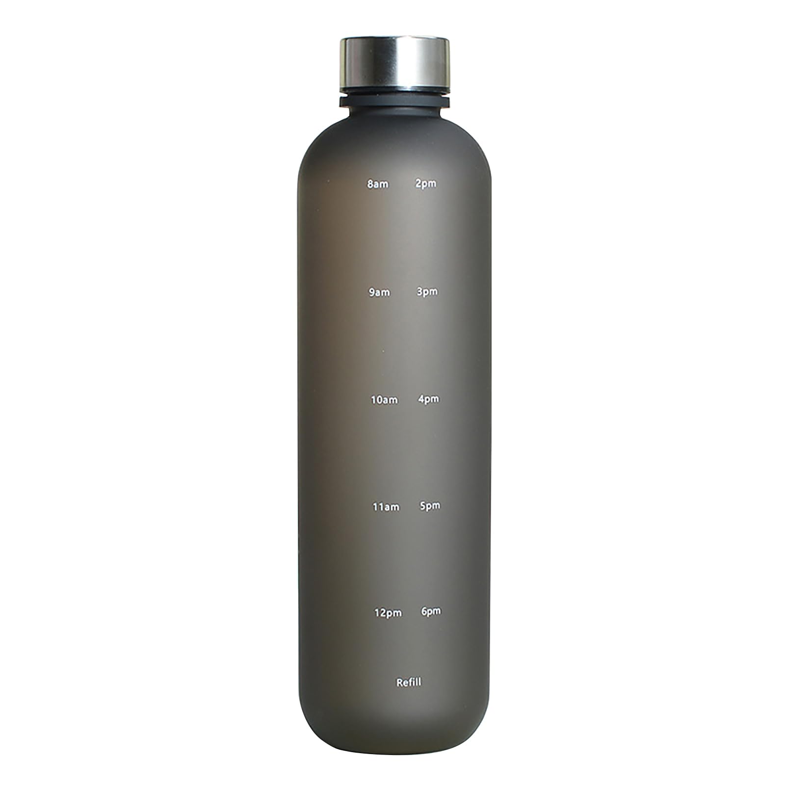 oiujhgCDS Sports water bottles, 1000ml Water Bottle with 32oz Motivational Reusable Fitness Sport Outdoor Travel Leakproof Frosted