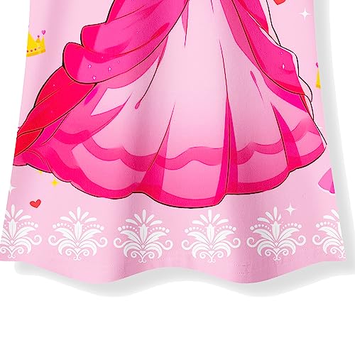 Princess Dress for Girls - Toddler Summer Casual Cartoon Outfit, Birthday Party Gift3