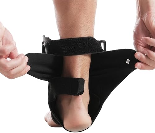 Miniatura 4 de Tobillera de protección de tobillo para hombres y mujeres, correa de tobillo deportiva para proteger el pie de esguinces, talla M