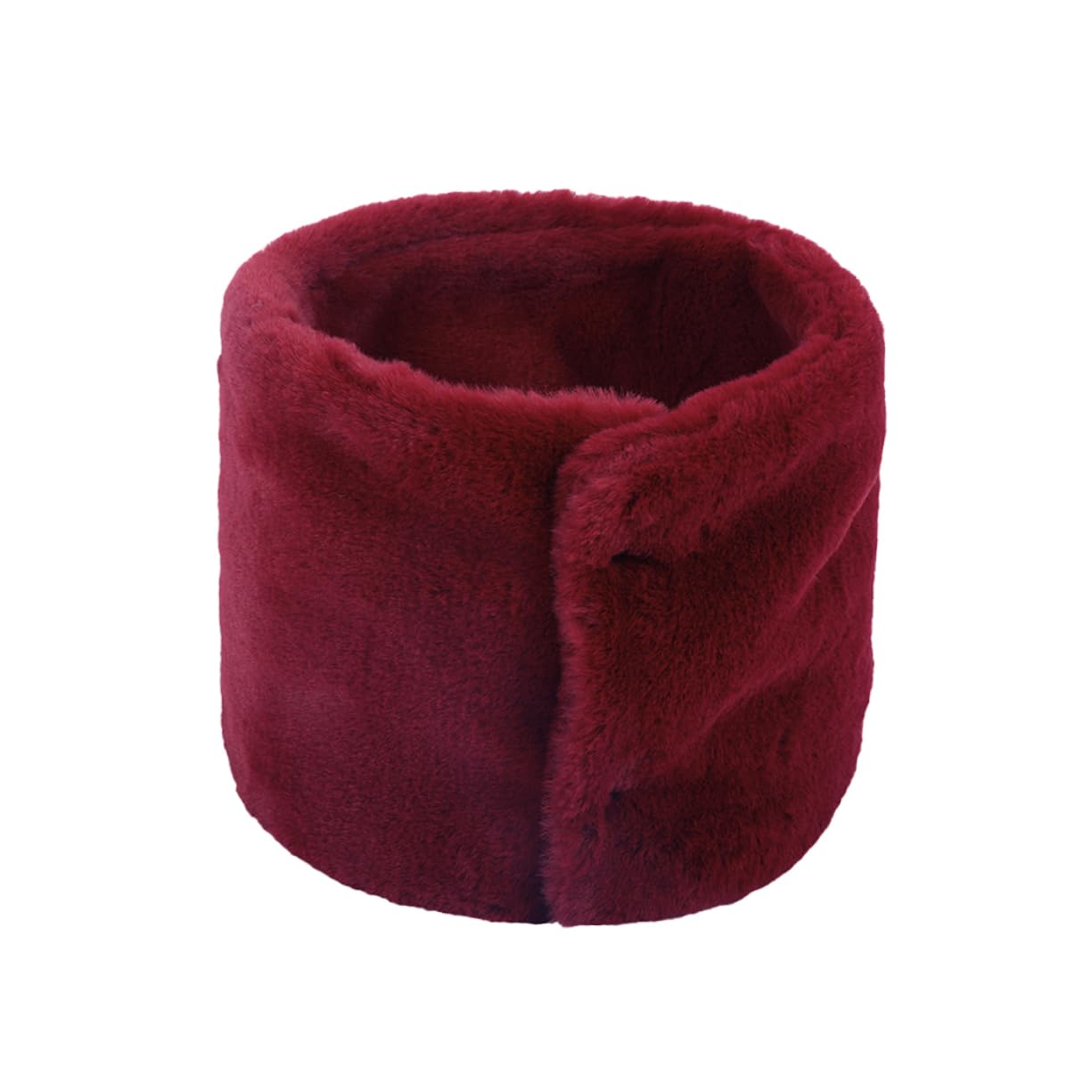 FRCOLOR Men's -size Scarf Solid Neck Gaiter Comfortable Warm Neck Warmer for Outdoor