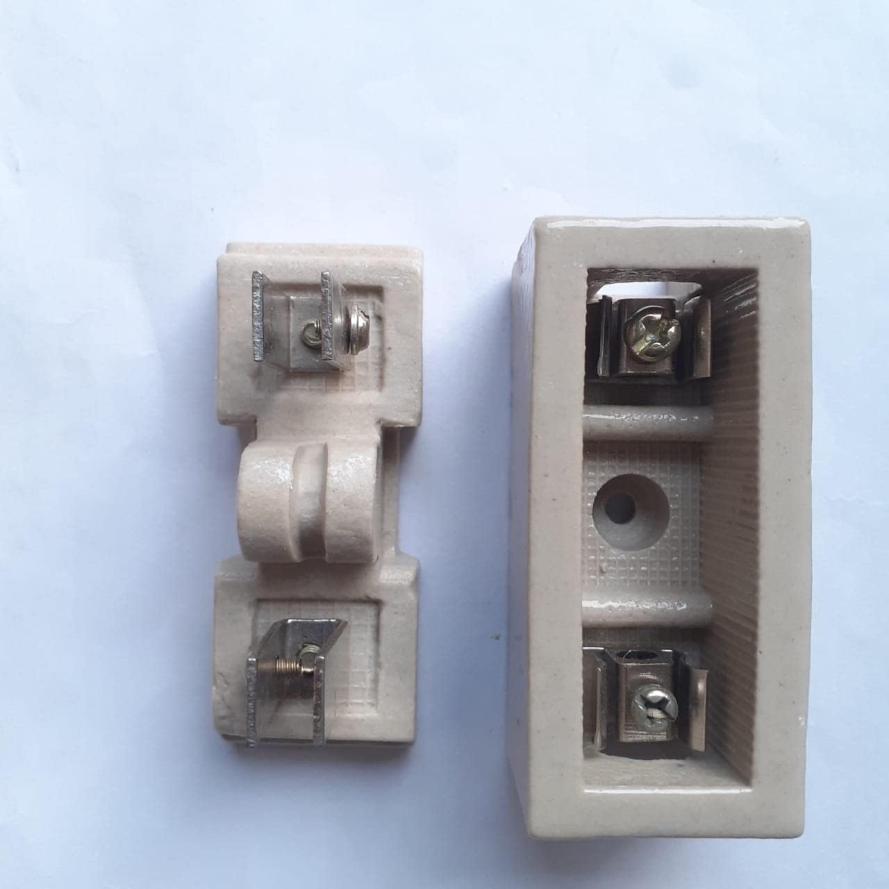 Porcelain Fuse 32Amp | 415V AC | Heavy Duty Porcelain | Color-Beige