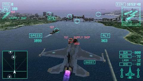 Ace Combat X Skies Of Deception Psp - vue 6