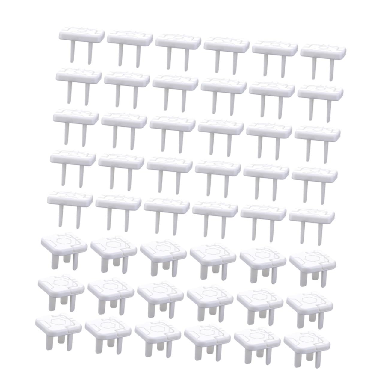 ibasenice 150pezzi Copriprese Per Copriprese Due Protezione Elettrica e Cameretta Facile Installare Resistente e