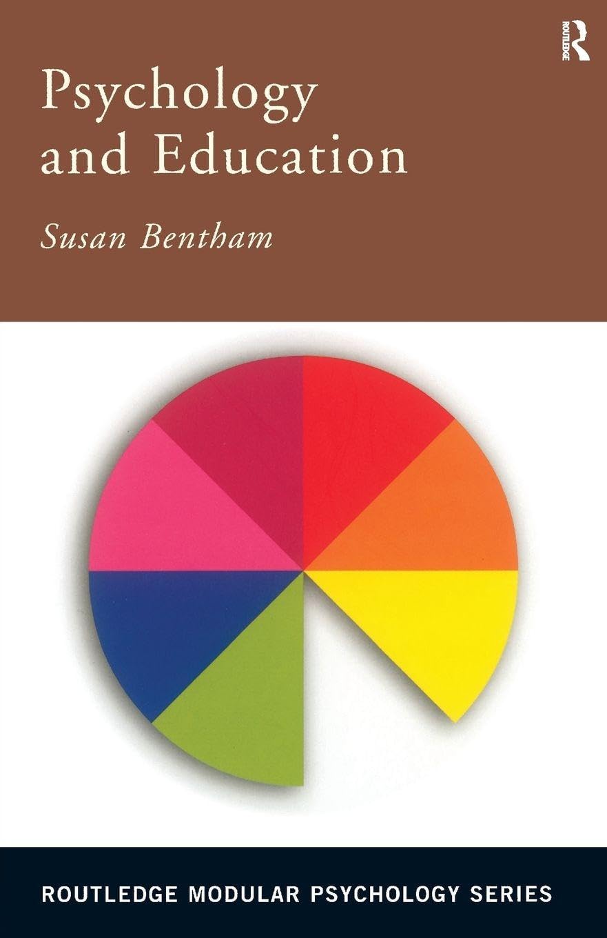 Psychology and Education (Routledge Modular Psychology)