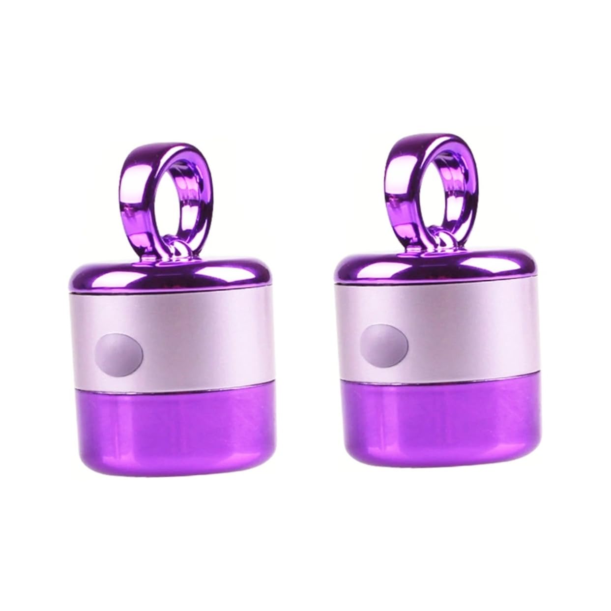 POPETPOP 2stücke Elektrischer Vibrations-make-up-puff Tragbarer Blender Für Foundation Und Puder Einfache Sanfte Gesichts-massage Für Makellosen