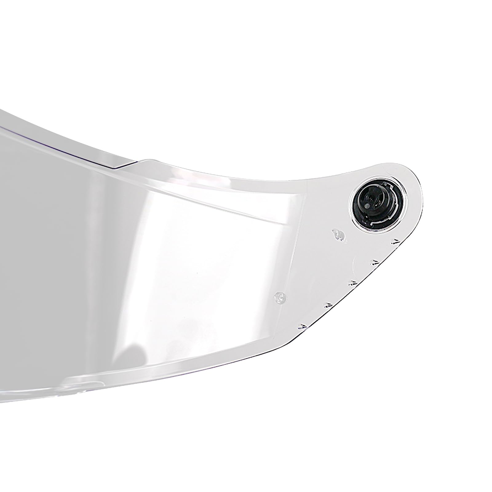 Helmvisier für MT-V-28B/THUNDER 4 SV/Stinger 2,Motorradhelm Visier,Motorrad Windschutz Helm Objektiv Visier Vollgesichts.UV Schutz Helmvisier (Klar)