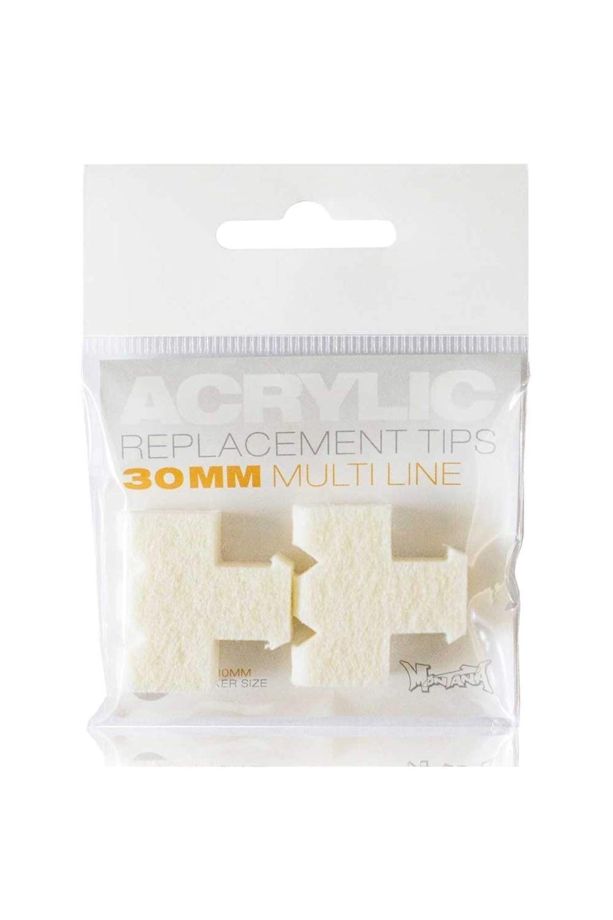 Montana Acrylic Marker Nib 30Mm Multiline 2Pk