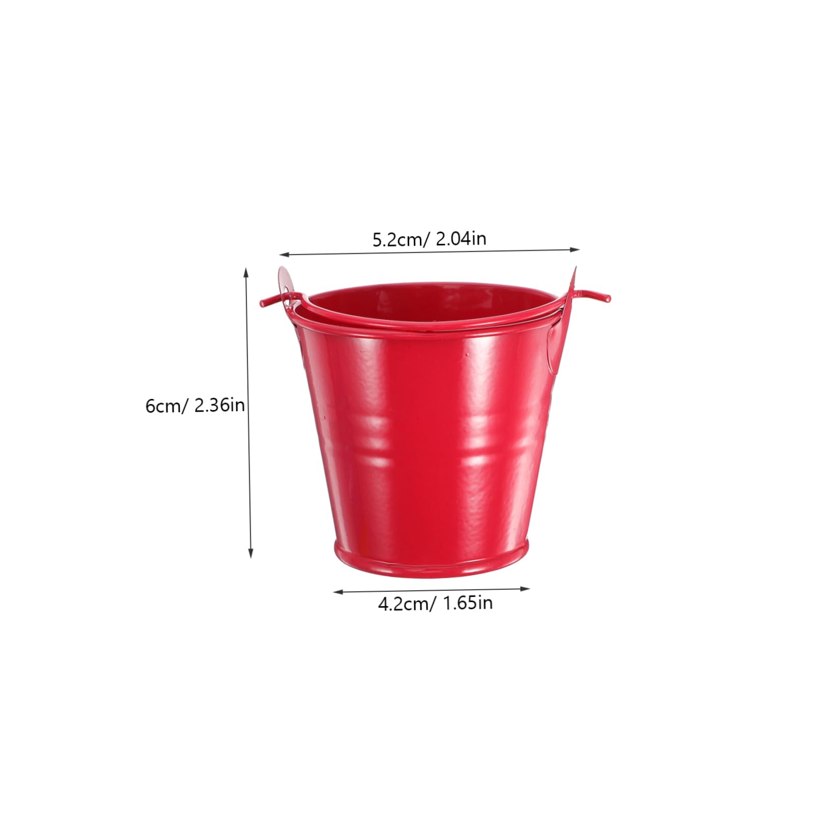 Cabilock Mini Tin Pails Decorative Buckets for Snacks Fun Whimsical Party Favors for Boys and Girls Reusable Popcorn Containers