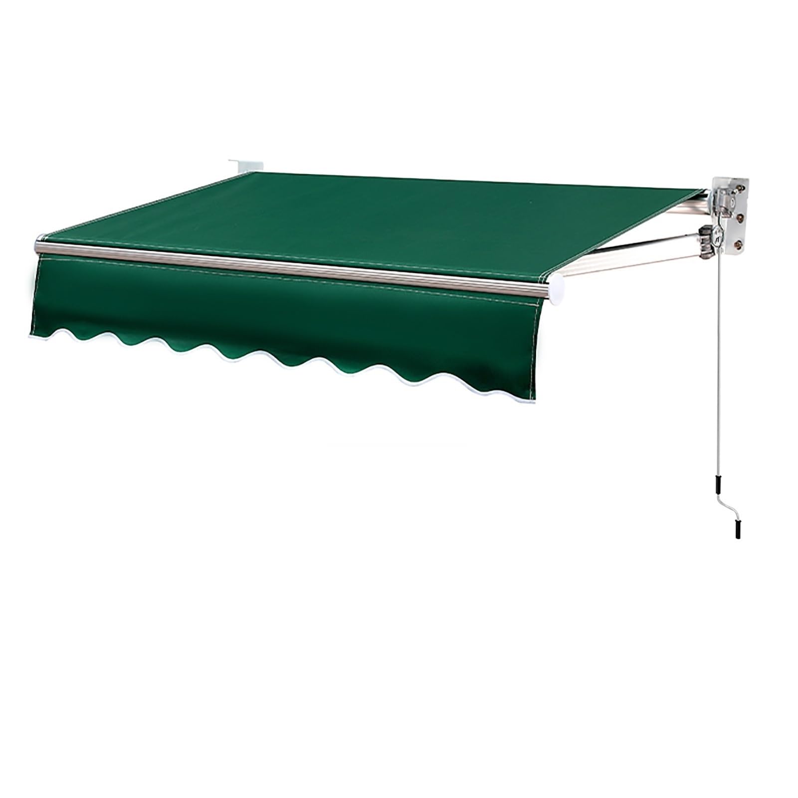 Store Banne Auvent Manuel Rétractable de Terrasse, Auvent Pare-Soleil de Jardin Extérieur, Abri Pare-Soleil avec Manivelle, pour Cour, Balcon, Restaurant (Size : 3x2.5m)