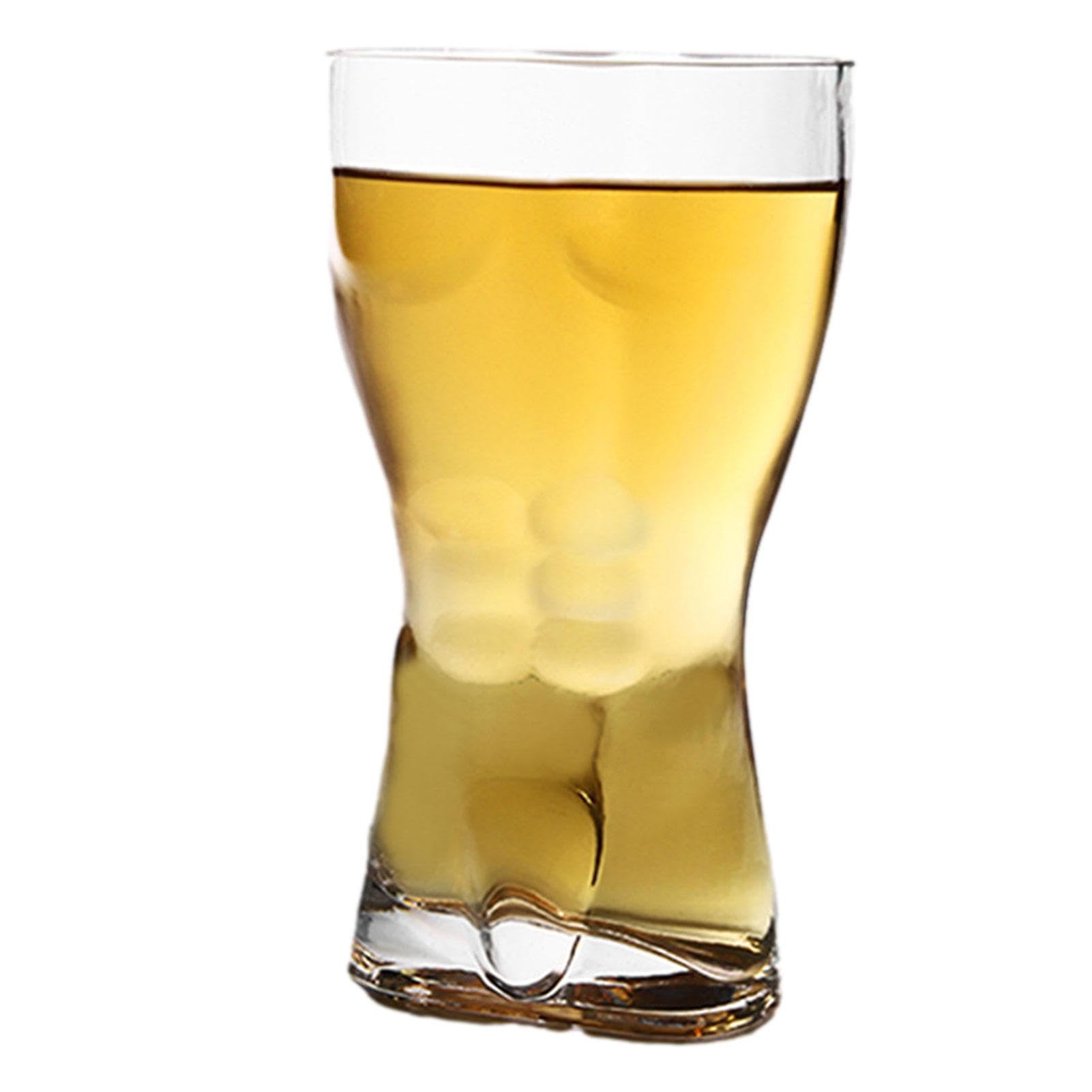 Dirfuny Transparent Sexy Body Shape Beer Glass Cup Cocktail Wine Glasses for Bar Decoration Personality Whiskey Glass