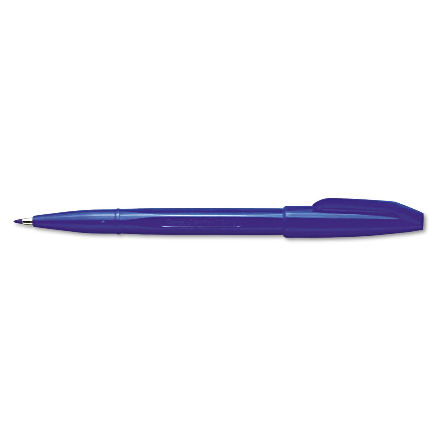 Pentel S520-C Sign Pen - Blue, Pack of 12