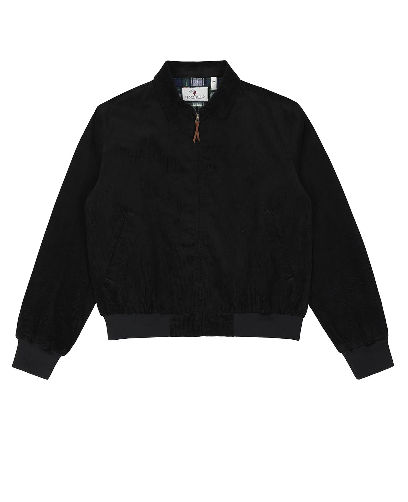 Men’s Flannel Lined Corduroy Jacket,Full Zip Casual Outerwear