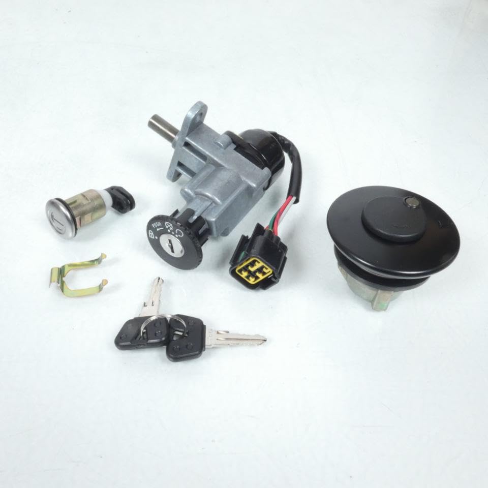 Kit cerradura Tecnium de 5 hilos con llaves nuevas para ciclomotor Keeway 50 RY8 Sport Evo
