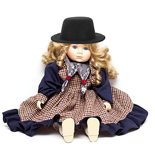 STOBOK 4 Stück Kleiner Hut Miniatur Schneemann Hüte Miniatur-zylinderhut Puppe Kleidung Hut Mini Schwarze Zylinder Hüte Mini Schwarz Top Gezogenes Tuch Stoff Empfindlich M116