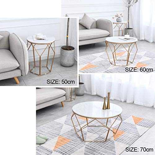 Table basse moderne en marbre pour optimiser les petits espaces - 5
