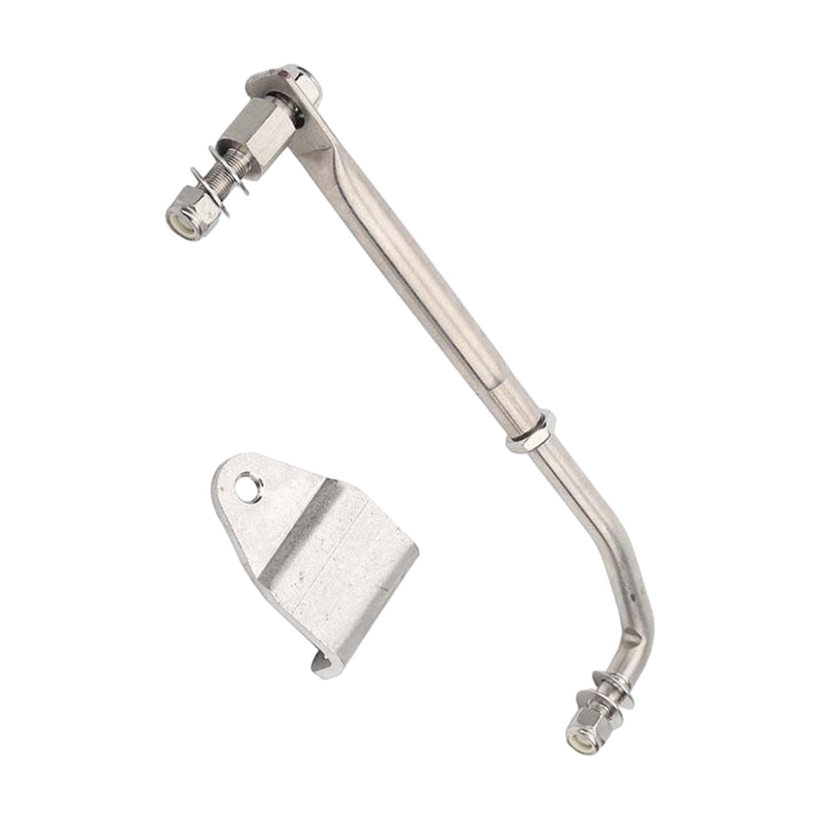 MagiDeal Outboard Motor Steering Lever Arm Heavy Duty Steering Guide Adjustable Rod Connecting Rod for 15-200HP Boat Engine Parts