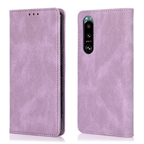 Boukkin For Xperia5 III ケース 手帳型 SO-53B SOG05 スマホケース 手帳型 PU革 カードポケット付き財布型 サイドマグネット ストラップホール付き スタンド機能 落下防止 耐衝撃 全面保護 Xperia5 III ケース 手帳型