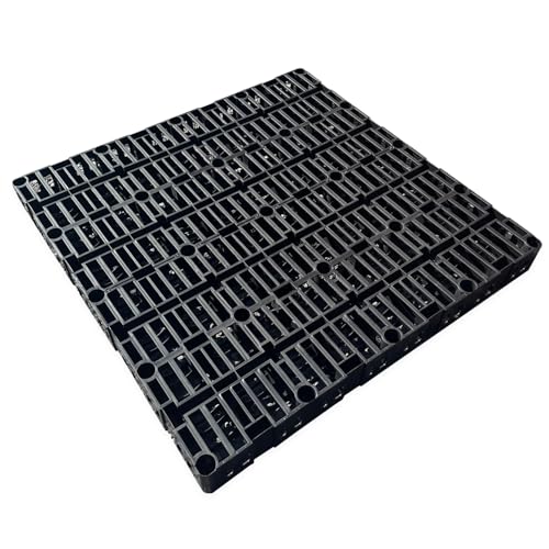 Eco Trade Counter Envirocrate 100L Shallow Soakaway Crate (1000mm x 1000mm x 100mm) Stormwater Surface Water Flood Management Drainage Kit