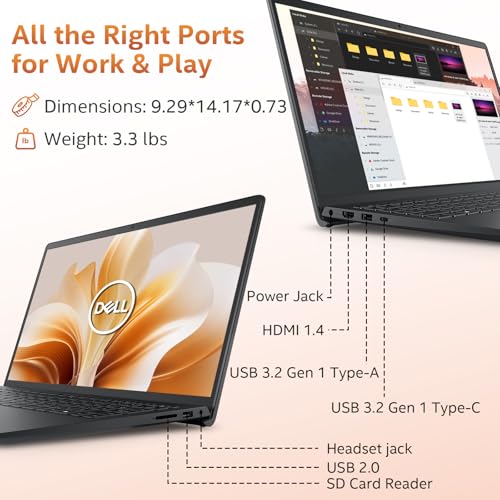 Dell 15 Touchscreen Laptop Intel Core i7 15.6" FHD IPS miniatura 6