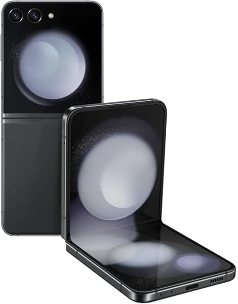 Samsung Galaxy Z Flip 5 5G, US Version, 256GB, Graphite - Unlocked (Renewed)