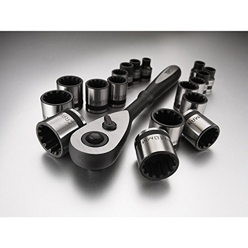 Craftsman 19piece 3/8" Dr. Inch and Metric Universal Socket Wrench Set