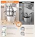 Toilet Seat Riser for Seniors, 500lb Anti-Wobble Anti-Tip Design Large Size for Large People, Handicap Elevated Toilet Seat, Adjustable Height & Width with Handles, Fit Any Toilet