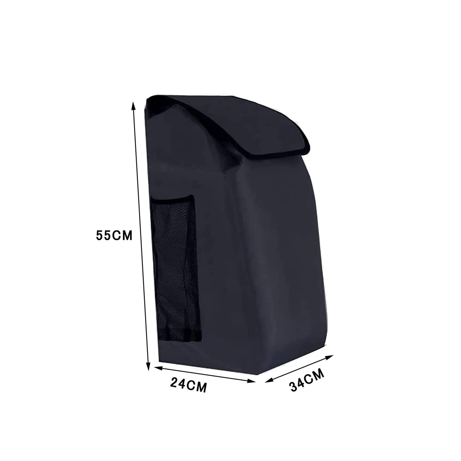1/2Pcs Wielokrotnego Użytku Torba Do Przechowywania - 45L Torba Zamienna Do Wózka Sklepowego, Wodoodporna Torba Do Przechowywania Z Tkaniny Oxford, Z Kieszeniami Bocznymi, Zapasowa Torba Do Wózka, To